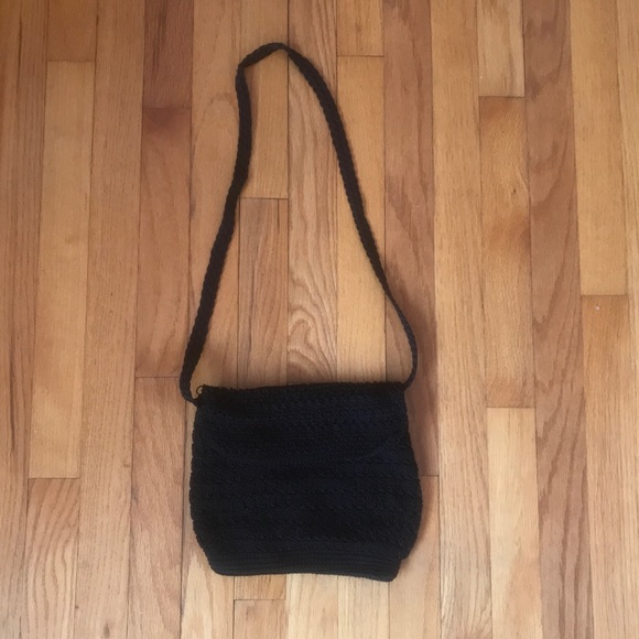 Talbots Handbags - vintage black bag